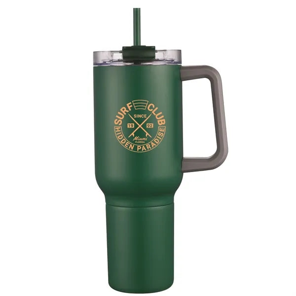3-in-1 Stainless Steel 22oz Tumbler and Can Cooler w/ handle