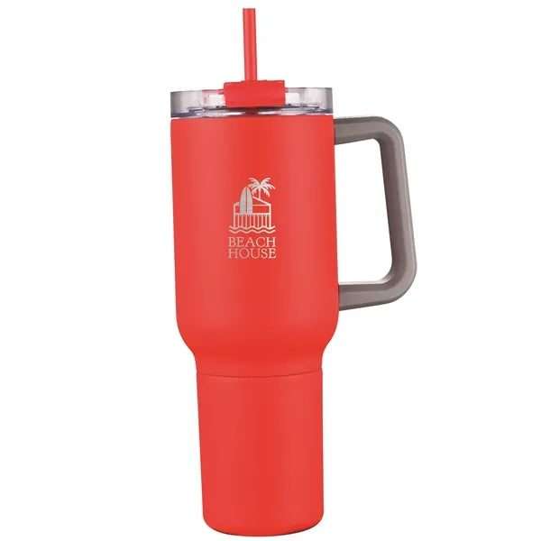 3-in-1 Stainless Steel 22oz Tumbler and Can Cooler w/ handle