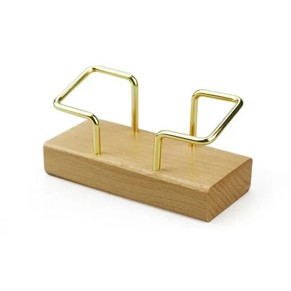 Wooden Creative Business Card Display