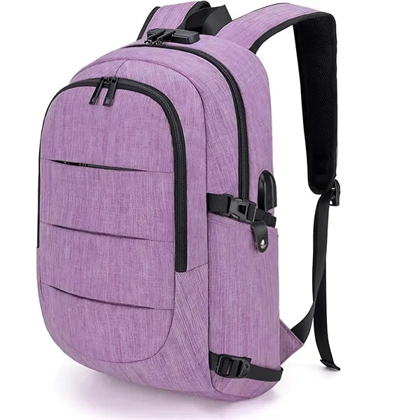 USB Charging Port Anti-Theft 15.6 Inch Laptop Backpack