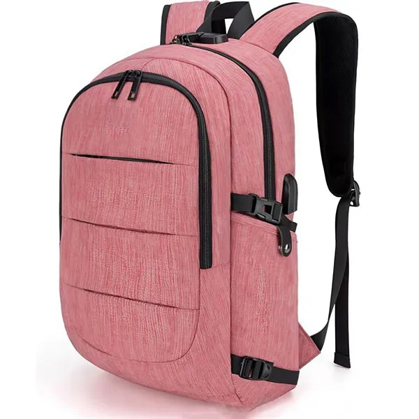 USB Charging Port Anti-Theft 15.6 Inch Laptop Backpack