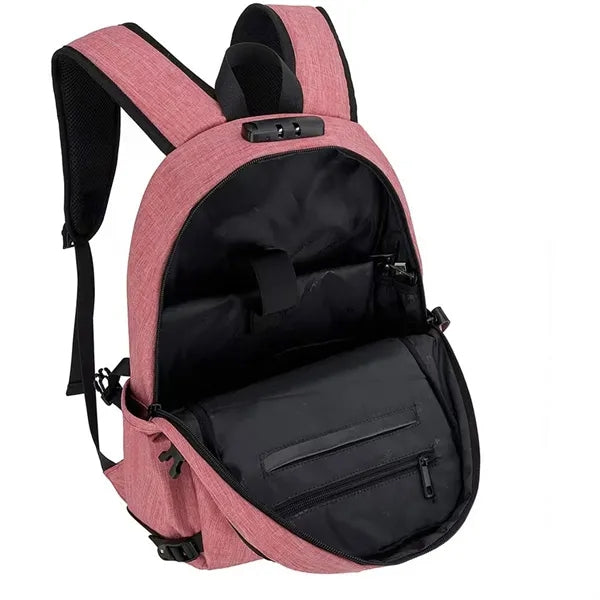 USB Charging Port Anti-Theft 15.6 Inch Laptop Backpack