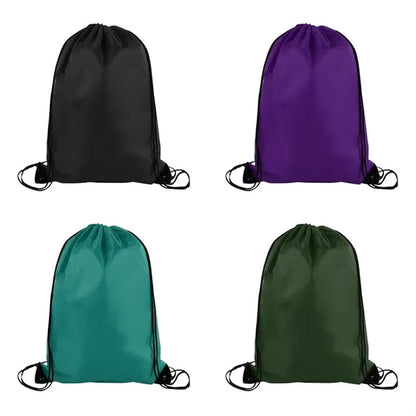 Custom Printed Polyester Drawstring Backpack (14" X 18")