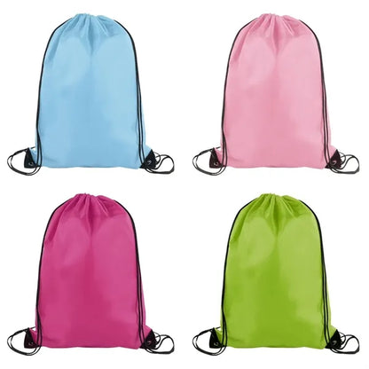 Custom Printed Polyester Drawstring Backpack (14" X 18")
