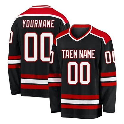 Custom Performance Personalized Sublimated Ice Hockey Jersey