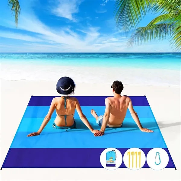 79" 83" Oversized Blanket Sandproof Beach Mat