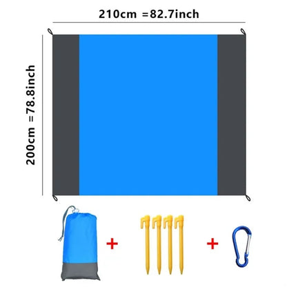 79" 83" Oversized Blanket Sandproof Beach Mat