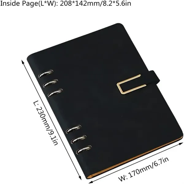 Leather A5 Notebook Binder