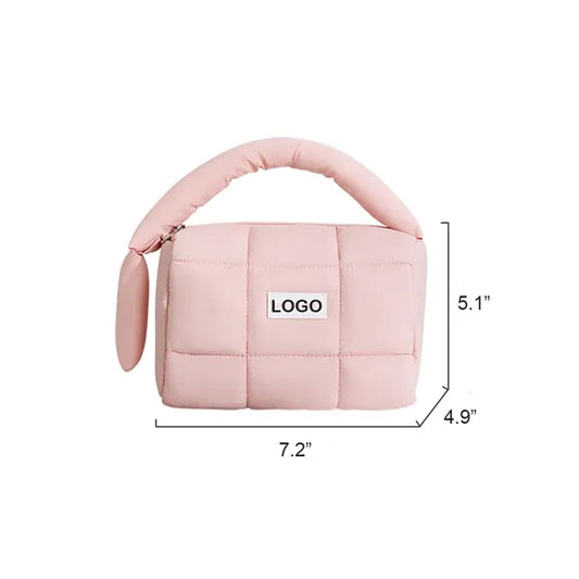 Lightweight Cosmetic Bag Puffy Waterproof Makeup Storage
