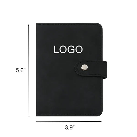 Premium PU Passport Wallet RFID Protection Card Organizer