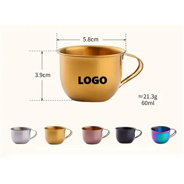 2oz 304 Stainless Steel Mini Mug