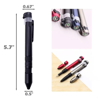 Multifunctional Six-in-one Tool Ballpoint Pen