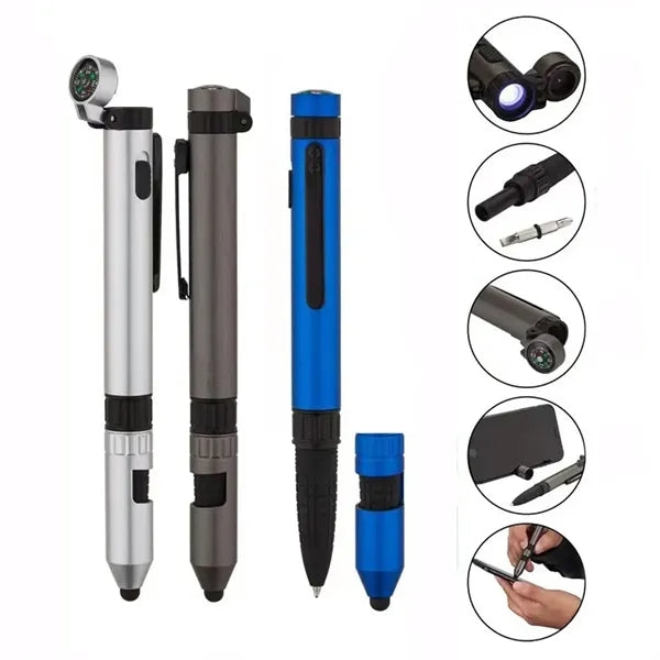 Multifunctional Six-in-one Tool Ballpoint Pen