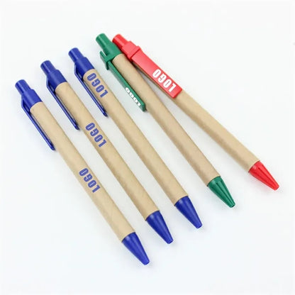 Eco-Friendly Recycled Kraft Paper Ballpoint Pen