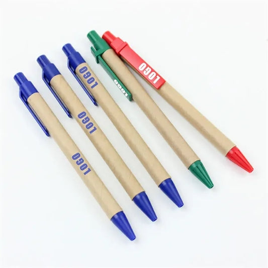 Eco-Friendly Recycled Kraft Paper Ballpoint Pen