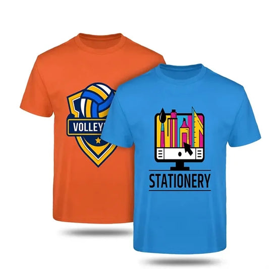 100% Cotton Full Color T-Shirt With DTG Print - 5.3 Oz