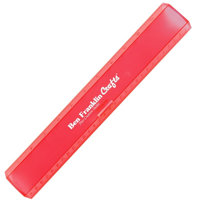 12" Plastic Ruler