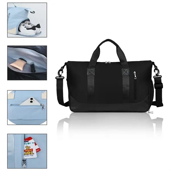 GYM DRY WET SEPARATED DUFFLE BAG
