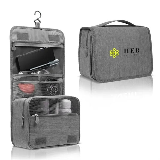 Hanging Travel Toiletry Bag (9.5" X 3.5" X 7")