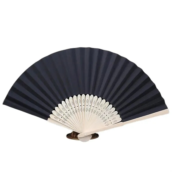 Foldable Chinese Japanese Vintage Bamboo Paper Fan