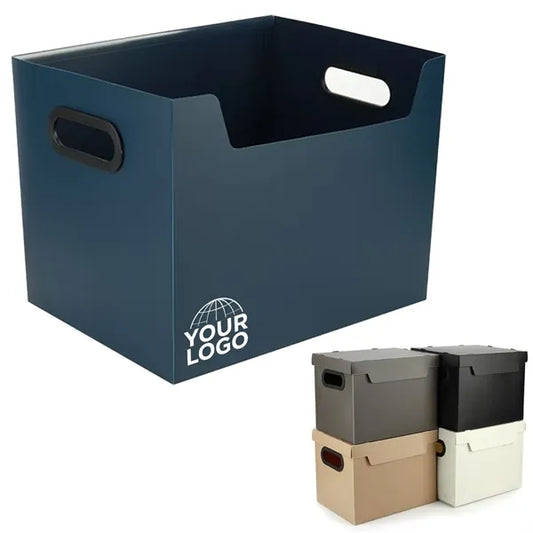 Lids Compact Office  Foldable Plastic Storage Bins