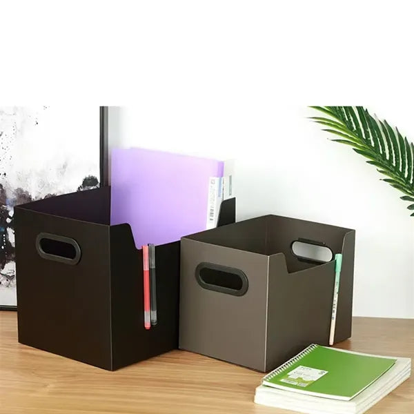 Lids Compact Office  Foldable Plastic Storage Bins
