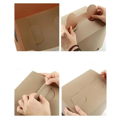 Lids Compact Office  Foldable Plastic Storage Bins