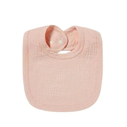 Cotton White Design Only Toddler Baby Bibs Burp Cloths