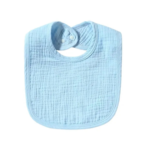 Cotton White Design Only Toddler Baby Bibs Burp Cloths