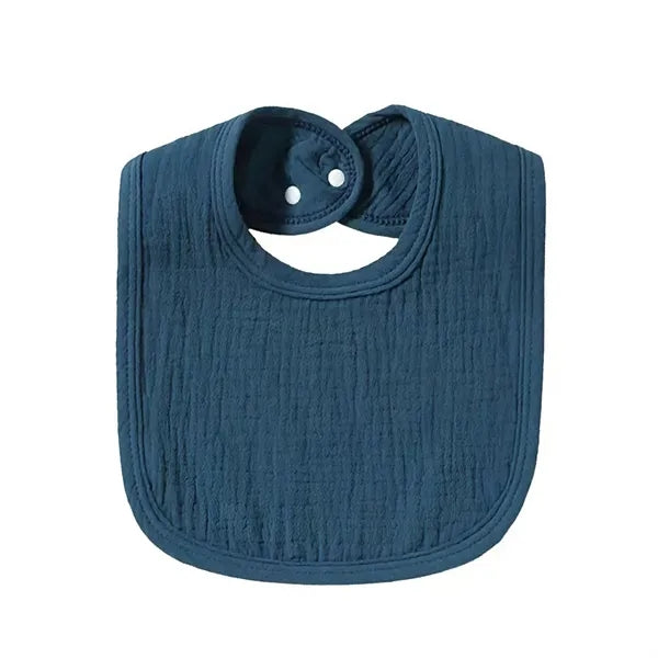 Cotton White Design Only Toddler Baby Bibs Burp Cloths