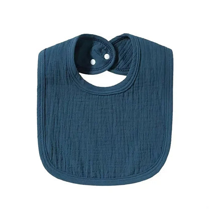 Cotton White Design Only Toddler Baby Bibs Burp Cloths