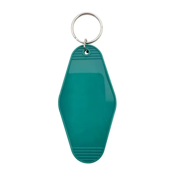 Full Color Plastic Hotel Keychain