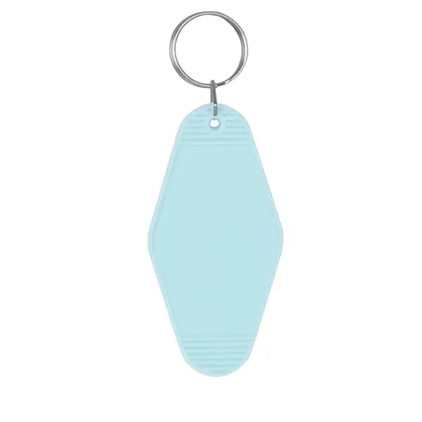 Full Color Plastic Hotel Keychain