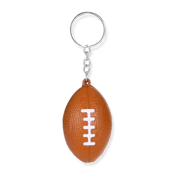 Sports Ball Stress Reliever Keychain