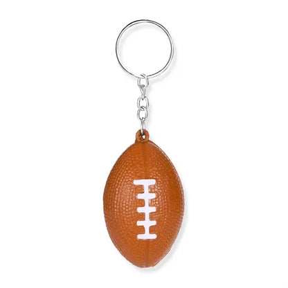 Sports Ball Stress Reliever Keychain