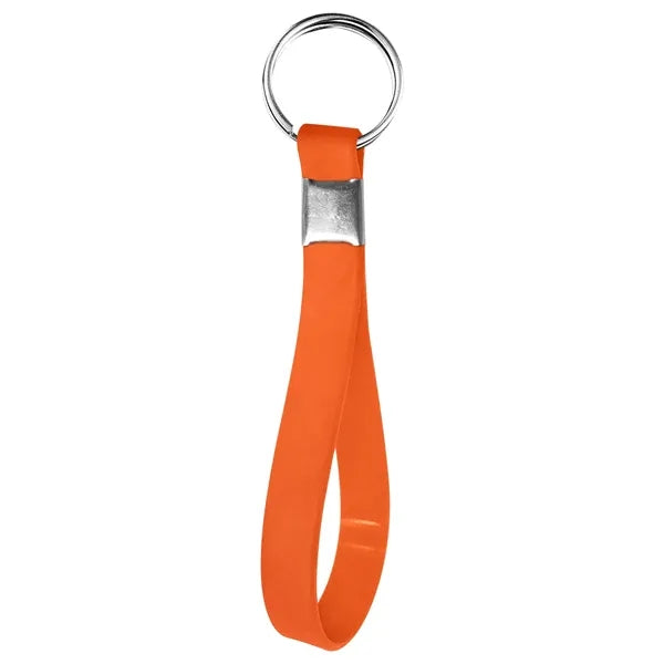 Glow in the Dark Wristband Keychain