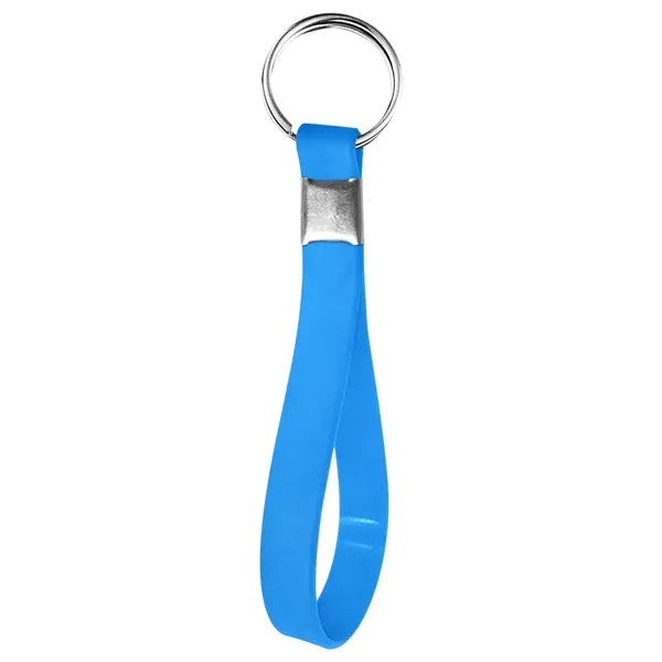 Glow in the Dark Wristband Keychain