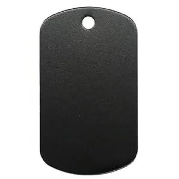 Aluminum Anodized Dog Tag Keychain