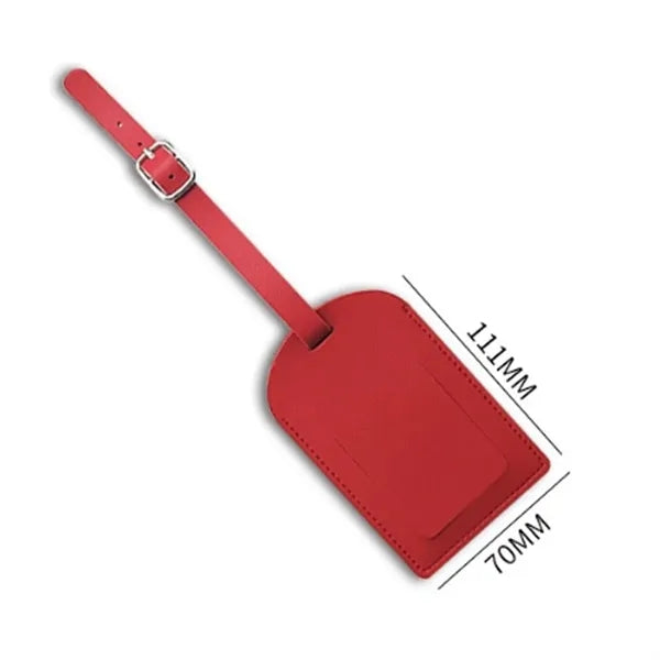 PU Leather Luggage Tags for Travel