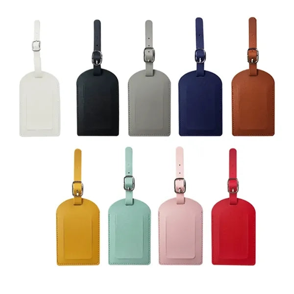 PU Leather Luggage Tags for Travel