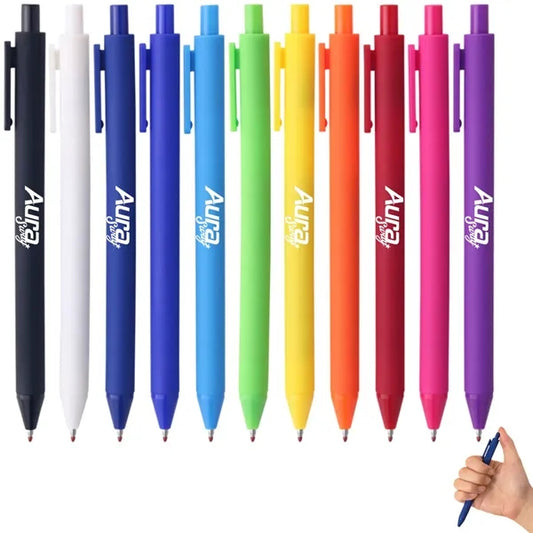 Frosted Push Action Promotional Ballpoint Pen