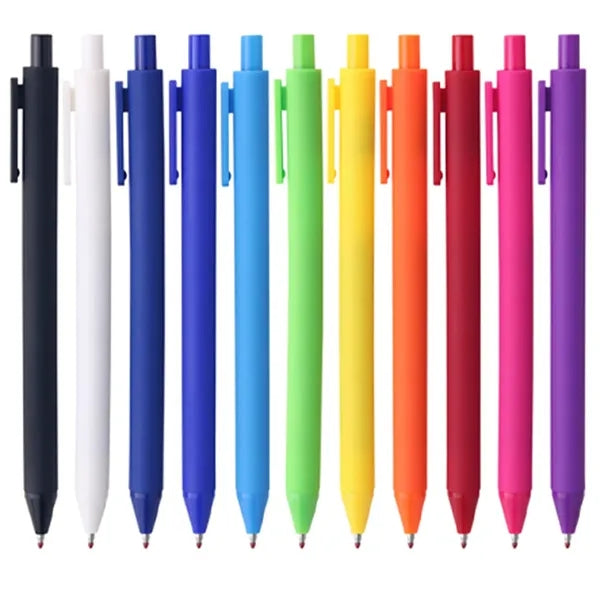 Frosted Push Action Promotional Ballpoint Pen