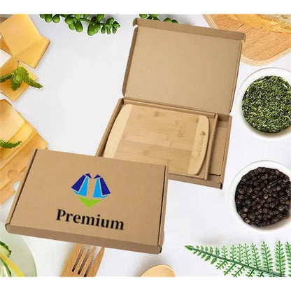 Bamboo Cutting Board with Gift Box
