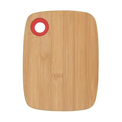 Small Bamboo Cutting Board w/Silicone Ring with Gift Box