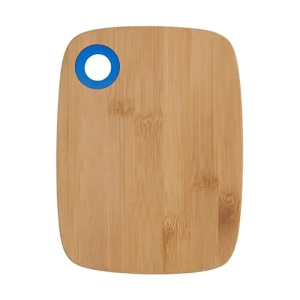 Small Bamboo Cutting Board w/Silicone Ring with Gift Box