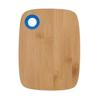 Small Bamboo Cutting Board w/Silicone Ring with Gift Box