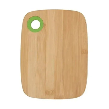 Small Bamboo Cutting Board w/Silicone Ring with Gift Box