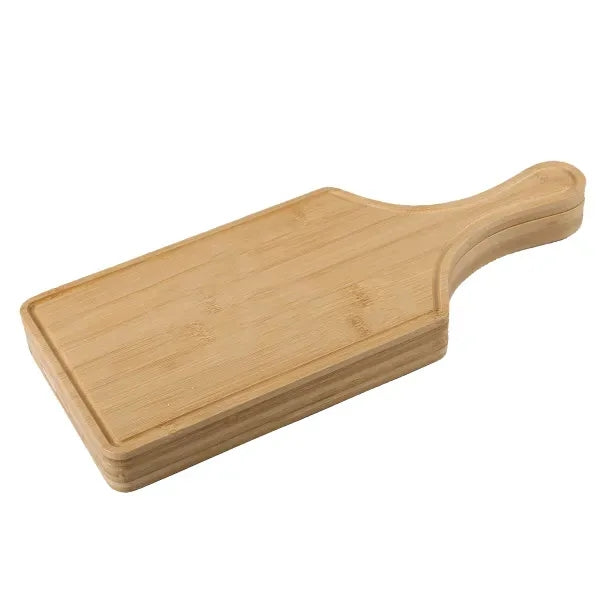7-Piece Bamboo Wine & Cheese Board Set with Gift Box