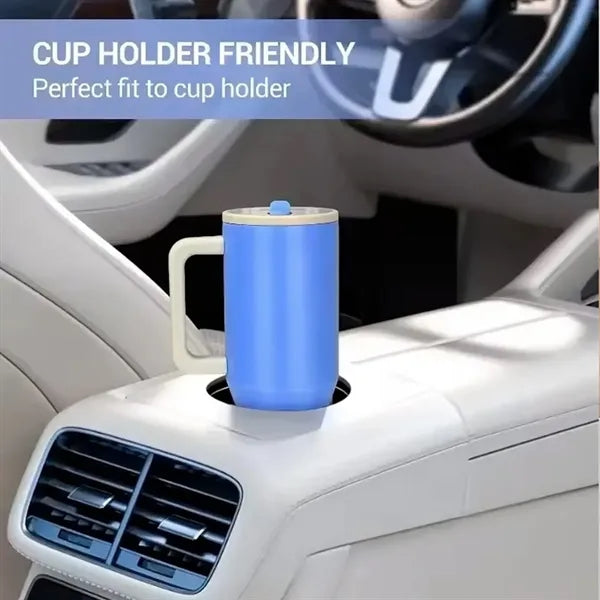 40oz Thermal Mug with Flip Straw