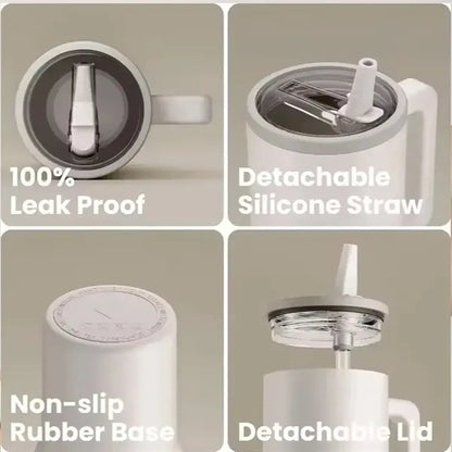 40oz Thermal Mug with Flip Straw